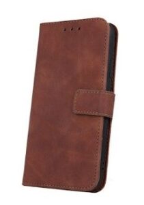 Atveramie maciņi iLike Xiaomi Redmi Note 12 4G Smart Velvet case Brown