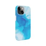 Tagakaaned Evelatus Apple iPhone 15 Plus Premium Silicone case Customized Print Blue