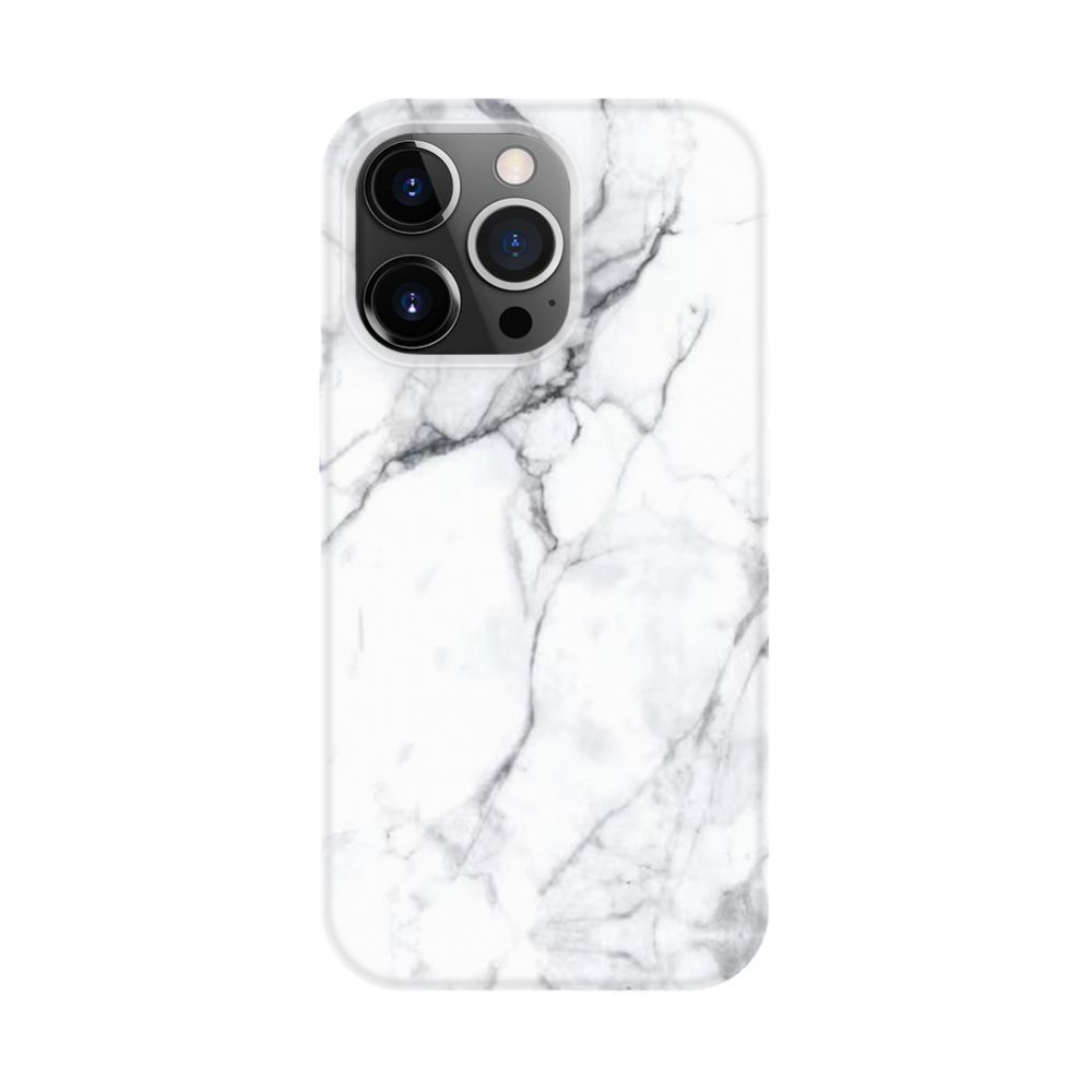 Back panel cover Evelatus Apple iPhone 15 Pro Premium Silicone case Customized Print White