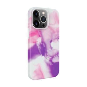 Aizmugurējais vāciņš Evelatus Apple iPhone 15 Pro Premium Silicone case Customized Print Purple