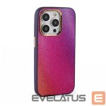 Back panel cover iLike Apple iPhone 14 Pro Print Desire Customized Diamonds Case Purple