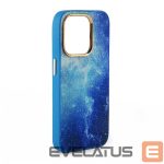 Nugarėlės dėklai iLike Apple iPhone 15 Print Desire Customized Diamonds Case Blue