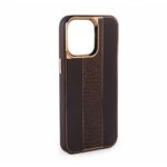 Tagakaaned iLike Apple iPhone 13 Leather Case Customized Brown