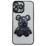 Чехол на заднюю панель iLike Apple iPhone 14 Pro Silicone Case Print Desire Bear Black