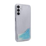 Nugarėlės dėklai iLike Samsung Galaxy A14 5G Silicone Case Water Glitter Blue