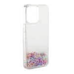 Чехол на заднюю панель iLike Apple iPhone 13 Silicone Case Water Glitter Rainbow
