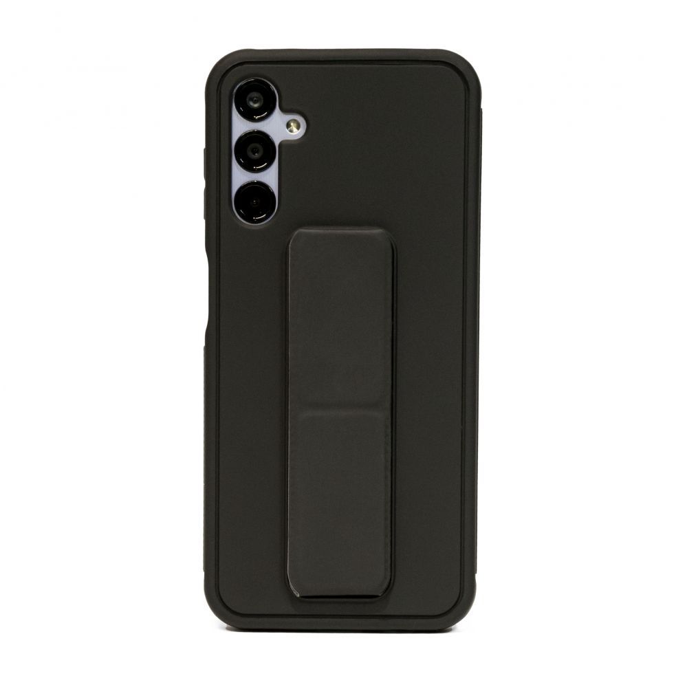 Tagakaaned iLike Samsung Galaxy A14 5G Silicone Case with stand Black