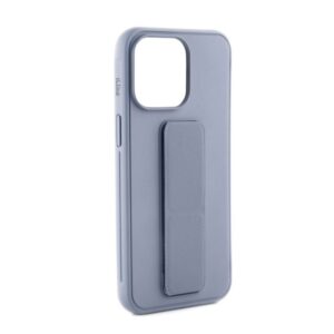 Nugarėlės dėklai iLike Apple iPhone 15 Silicone Case with stand Purple