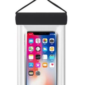 Case universal for sports iLike Universal Waterproof phone case 115 mm x 220 mm pool beach bag Black