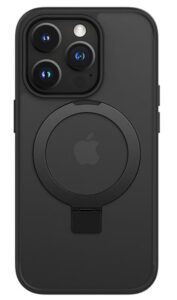 Aizmugurējais vāciņš iLike Apple iPhone 15 Kickstand Case with MagSafe Black