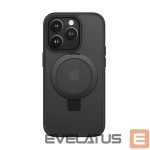 Tagakaaned iLike Apple iPhone 15 Pro Max Kickstand Case with MagSafe Black