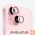 Kaitseklaasid Evelatus Apple iPhone 15 Camera Lens Protector Armor Pink