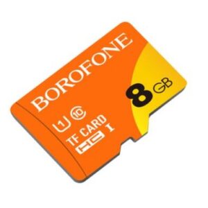 Memory cards Borofone  MEMORY CARD 8GB SDHC CLASS10 75MB/S MICROSD