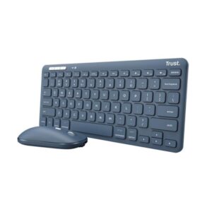 Datora tastatūra Trust  KEYBOARD +MOUSE WRL LYRA/BLUE 24937 