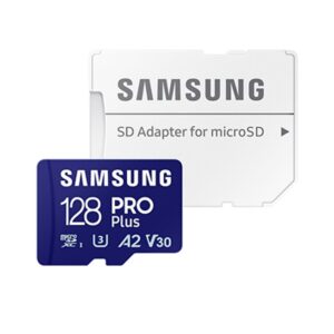 Andmekandjad Samsung  SAMSUNG PRO Plus microSD 128GB 2023 