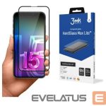 Apsauginiai stiklai 3MK Apple iPhone 15 Pro Max HardGlass Max Lite Black