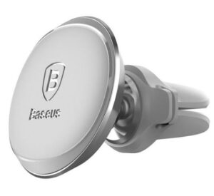 Automaatne hoidja Baseus  Magnetic car holder ventilation grille (Overseas Edition) Silver