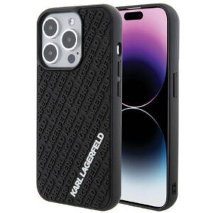 Tagakaaned Karl Lagerfeld Apple iPhone 15 Pro Max HC 3D MULTI LOGO Black