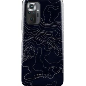 Tagakaaned iLike Xiaomi Redmi Note 10 Pro Burga Drifting Shores - Line Art Tough Case