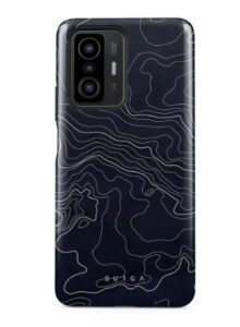 Nugarėlės dėklai iLike Xiaomi Mi 11 Lite 5G NE/Lite/Lite 5G Burga Drifting Shores - Line Art Tough Case