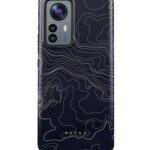 Nugarėlės dėklai iLike Xiaomi 12/12X Burga Drifting Shores - Line Art Tough Case