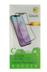 Apsauginiai stiklai iLike Apple IPHONE 7 / 8 / SE 2020 / SE 2022 HARD CERAMIC TEMPERED GLASS Black