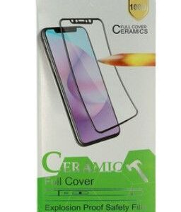 Kaitseklaasid iLike Apple IPHONE 7 / 8 / SE 2020 / SE 2022 HARD CERAMIC TEMPERED GLASS Black