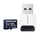 Cita datorprece Samsung  MEMORY MICRO SDXC 256GB/W/READER MB-MY256SB/WW 