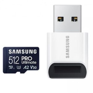 Cita datorprece Samsung  MEMORY MICRO SDXC 512GB/W/READER MB-MY512SB/WW 