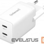 Adapteriai Intenso  POWER ADAPTER 2XUSB-C GAN/7804012 