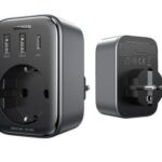 Adapteris Ugreen  charger 30W (2xUSB/USB C/AC) / adapter EU - EU 13A Ugreen CD314 Black