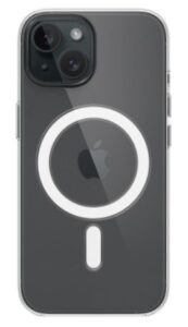 Aizmugurējais vāciņš Apple - iPhone 15 Clear Case with MagSafe Clear