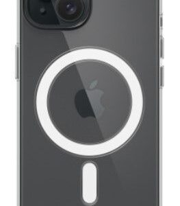 Aizmugurējais vāciņš Apple - iPhone 15 Clear Case with MagSafe Clear