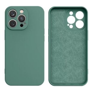 Back panel cover iLike Samsung Galaxy A34 5G silicone cover Green