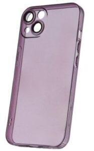 Aizmugurējais vāciņš iLike Samsung Galaxy A14 4G / A14 5G Slim Color case Plum