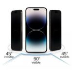 Aizsargstikls iLike Samsung GALAXY A34 5G TEMPERED PRIVACY GLASS Black