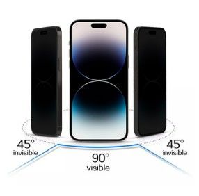 Protective glass iLike Samsung GALAXY A34 5G TEMPERED PRIVACY GLASS Black