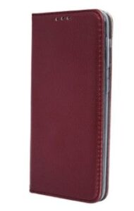 Aizmugurējais vāciņš iLike Xiaomi Redmi 12C / Redmi 11A  Smart Magnetic case Burgundy