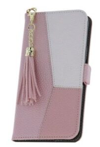 Knygos tipo dėklas dėklai iLike Samsung Galaxy A54 5G Charms etui Pink White