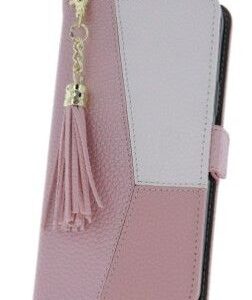 Atveramie maciņi iLike Samsung Galaxy A54 5G Charms etui Pink White