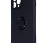 Aizmugurējais vāciņš iLike Samsung Galaxy A14 4G / A14 5G Finger Grip case Black
