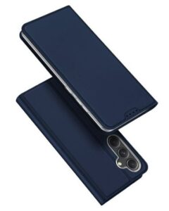 Kaaned - kaaned Dux Ducis Samsung Galaxy S23 FE Skin Pro Wallet case with stand Blue