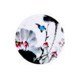 Universalus laikiklis (Popsocket) iLike  Universal Pop Holder Flower White