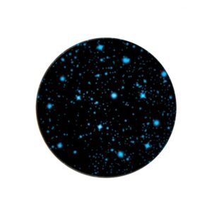 Universāls turētājs (Popsocket) iLike  Universal Pop Holder Stars Black Blue