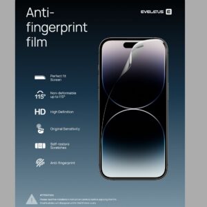 Aizsargplēve Evelatus  Premium HD Strong Anti-fingerprint film hydrogel screen protector Clear