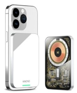 Väline aku iLike Universal Hinovo MB1-5000XW MagSafe 5000mAh 20W wireless power bank Black