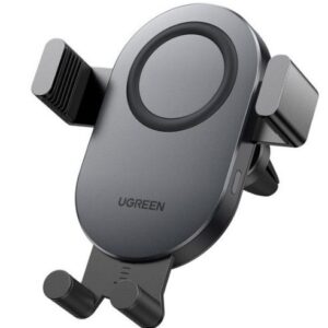 Авто держатель Ugreen  Car Qi Wireless Charger 15W Car Phone Holder on Ventilation Grille Black (40118 CD256) Black