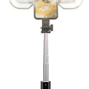 Selfie pulk iLike  WITH DETACHABLE BLUETOOTH REMOTE CONTROL TRIPOD AND LED LAMPS