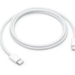 Audio kabelis Apple  USB-C Woven Charge Cable 1 m, White, USB-C, USB-C 60w White