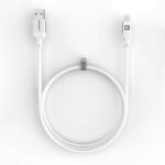 Kaabel Evelatus  Evelatus USB A to Lightning, Cable 1.2M (MFI11CL) Aluminum housing braiding White